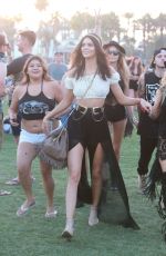 KENDALL JENNER at Coachella Music Festival, Day 2