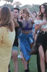 KENDALL JENNER at Coachella Music Festival, Day 2