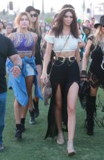 KENDALL JENNER at Coachella Music Festival, Day 2