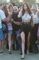 KENDALL JENNER at Coachella Music Festival, Day 2
