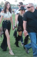 KENDALL JENNER at Coachella Music Festival, Day 2