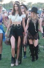 KENDALL JENNER at Coachella Music Festival, Day 2