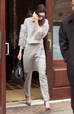 KENDALL JENNER Leaves Her Hotel in New York