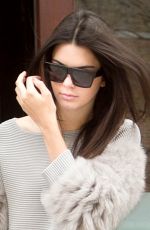 KENDALL JENNER Leaves Her Hotel in New York