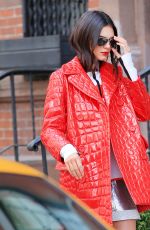 KENDALL JENNER on the Set of a Photoshoot in New York
