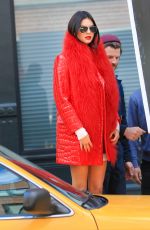 KENDALL JENNER on the Set of a Photoshoot in New York