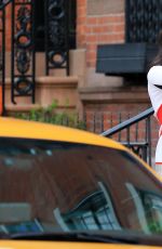 KENDALL JENNER on the Set of a Photoshoot in New York