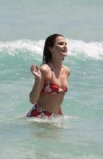 KERI RUSSEL in Bikini on the Beach in Miami
