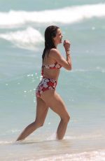 KERI RUSSEL in Bikini on the Beach in Miami