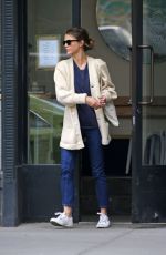 KERI RUSSELL Out and About in Brooklyn 04/28/2015
