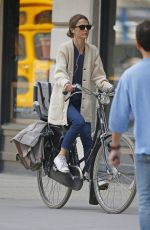 KERI RUSSELL Out and About in Brooklyn 04/28/2015