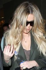 KHLOE KARDASHIAN Arrives at Los Angeles International Airport