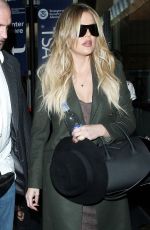 KHLOE KARDASHIAN Arrives at Los Angeles International Airport
