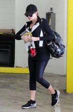 KHLOE KARDASHIAN at a Gym in Beverly Hills 04/21/2015