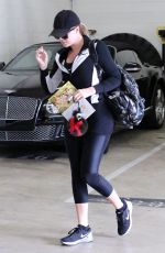 KHLOE KARDASHIAN at a Gym in Beverly Hills 04/21/2015