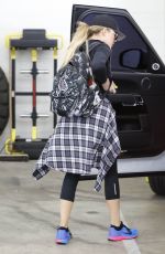 KHLOE KARDASHIAN at a Gym in Beverly Hills