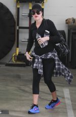 KHLOE KARDASHIAN at a Gym in Beverly Hills