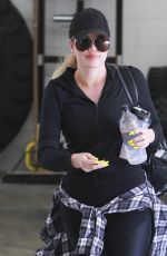 KHLOE KARDASHIAN at a Gym in Beverly Hills