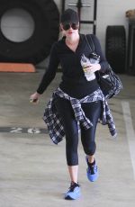 KHLOE KARDASHIAN at a Gym in Beverly Hills