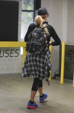 KHLOE KARDASHIAN at a Gym in Beverly Hills