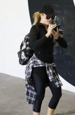 KHLOE KARDASHIAN at a Gym in Beverly Hills