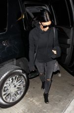KIM KARDASHIAN Arrives at LAX Airport in Los Angeles 04/20/2015