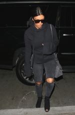 KIM KARDASHIAN Arrives at LAX Airport in Los Angeles 04/20/2015