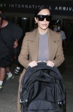 KIM KARDASHIAN at LAX Airport in Los Angeles