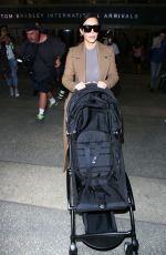 KIM KARDASHIAN at LAX Airport in Los Angeles