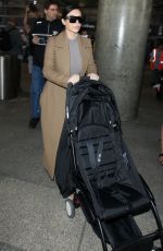 KIM KARDASHIAN at LAX Airport in Los Angeles