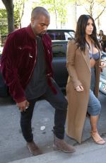 KIM KARDASHIAN at Montaigne Market in Paris