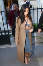 KIM KARDASHIAN at Montaigne Market in Paris