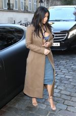 KIM KARDASHIAN at Montaigne Market in Paris