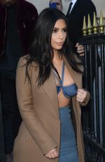 KIM KARDASHIAN at Montaigne Market in Paris