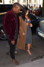 KIM KARDASHIAN at Montaigne Market in Paris