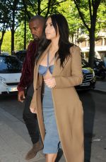 KIM KARDASHIAN at Montaigne Market in Paris