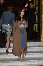KIM KARDASHIAN at Montaigne Market in Paris
