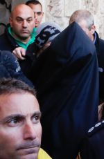 KIM KARDASHIAN at St. James Cathedral in Jerusalem