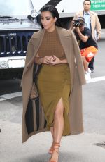 KIM KARDASHIAN Out and About in New York 04/22/2015