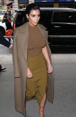 KIM KARDASHIAN Out and About in New York 04/22/2015