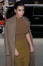 KIM KARDASHIAN Out and About in New York 04/22/2015