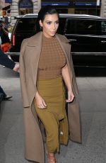 KIM KARDASHIAN Out and About in New York 04/22/2015
