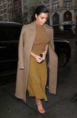 KIM KARDASHIAN Out and About in New York 04/22/2015