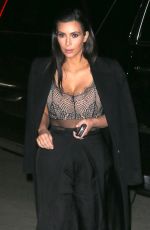 KIM KARDASHIAN Out and About in New York 04/22/2015