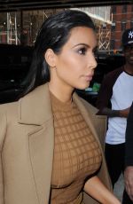 KIM KARDASHIAN Out and About in New York 04/22/2015