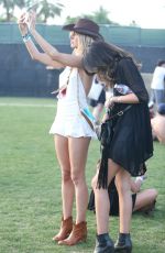 KIMBERLEY GARNER at 2015 Coachella Music Festival, Day 1