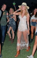 KIMBERLEY GARNER at Coachella Valley Music Festival, Day 3