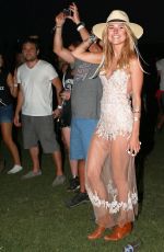 KIMBERLEY GARNER at Coachella Valley Music Festival, Day 3