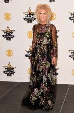 KIMBERLY SCHLAPMAN at Academy of Country Music Awards 2015 in Arlington