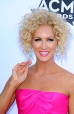 KIMBERLY SCHLAPMAN at Academy of Country Music Awards 2015 in Arlington